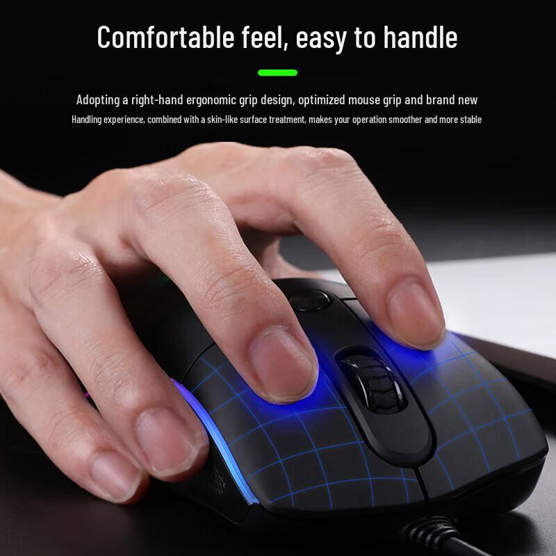 DAREU LM130 Wired RGB Gaming Mouse