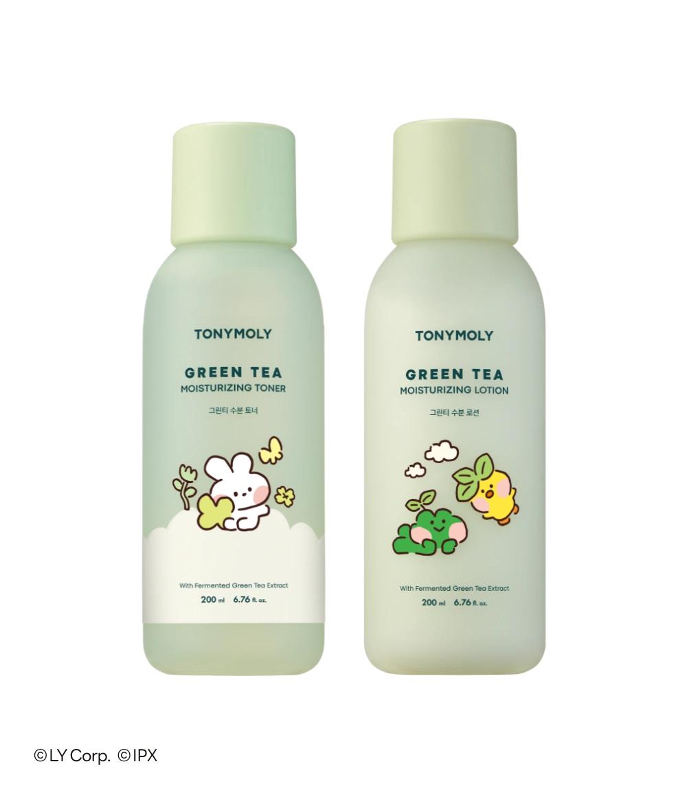 Minini Green Tea Toner + Lotion Set