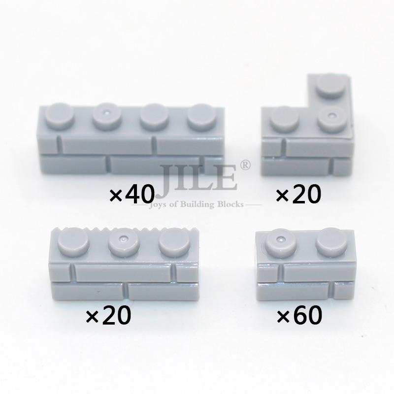 MOC Commando Special Forces Army Soldier Figures Military Base Barbed Wire Weapon Equipment Sandbags Bricks Building Blocks Toys