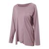 2026 Spring/Autumn Women's Plus Size Yoga Set - Loose Fit Long Sleeve Top & Skinny Tights Fitness Ensemble