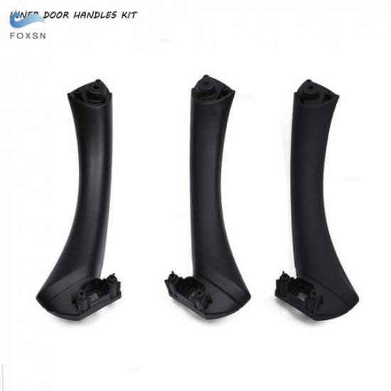 Passenger Side INNER / OUTER Door Panel Handle Pull Trim Cover For BMW E90 328i