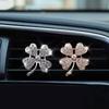 Four Leaf Car Perfume Clip, Creative Car Interior Ornament, Conditioning Vent Clip.