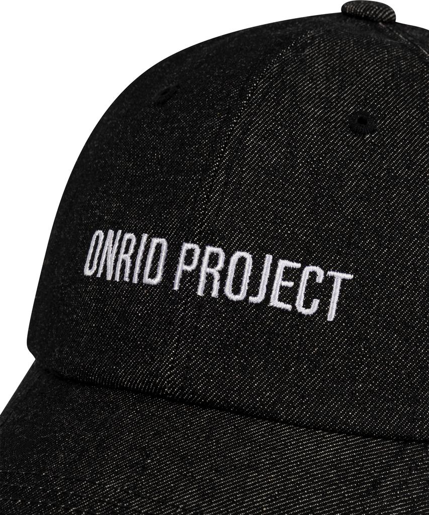 ONRIDPROJECT Denim Logo Ball Cap - Black