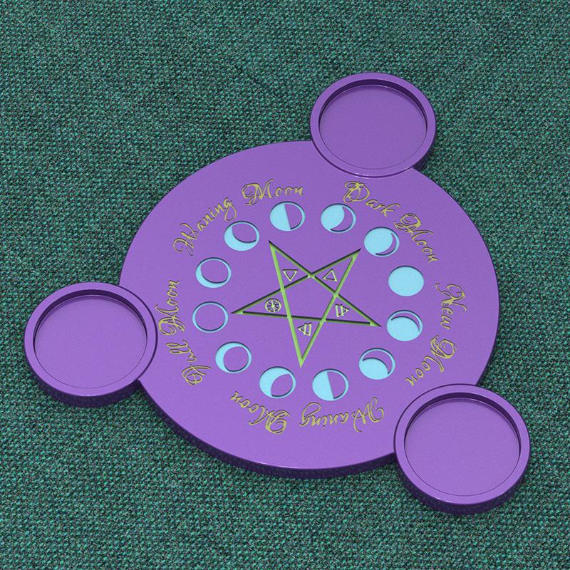 Silicone Moon Phase Candle Holder Resin Casting Mold Epoxy Mould Craft DIY