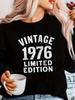 VINTAGE 1976 LIMITED EDITION Women's Sweatshirts