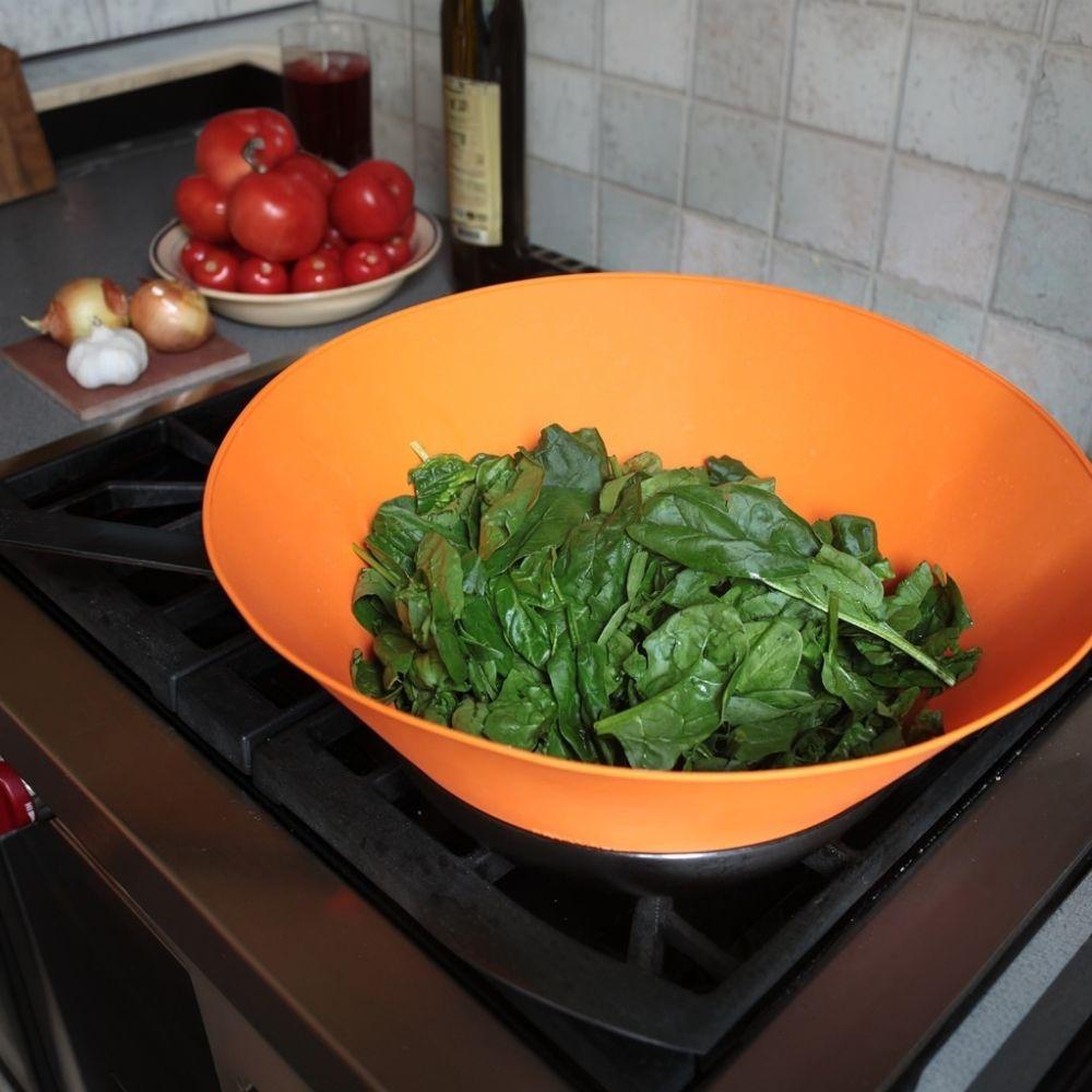 Heat-resistant Oil Splatter Cover Folding Splash Pot Lid Kitchen Newbie
