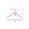 1Pc Baby Hangers For Clothes Kids Pet Pearl Plastic Hanger Child Clothes Rack Pet Dog Mini Hangers Wardrobe Baby Coat Rack