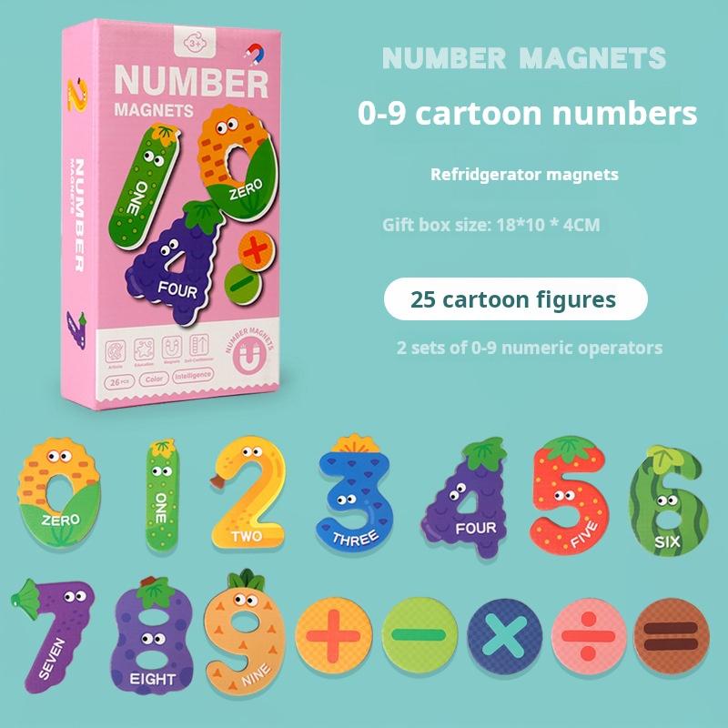 Non-Toxic Kids Paper Magnetic Paste Lowercase Letters Animal Puzzle Puzzle Fun Training Color Abnormity Sticker Game For Gifts