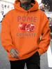 Pome Granate Fresh Fruit Printing Men Hoodies Hip Hop Loose Man Hoody Autumn Fleece Streetwear Casual Pocket Male Clothing