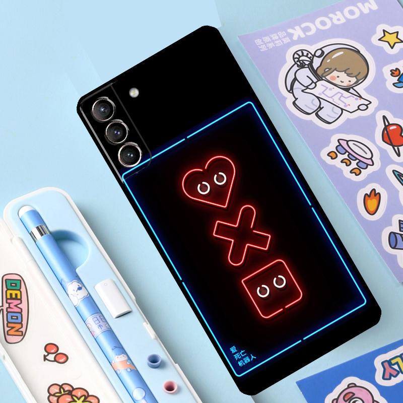 Love Death and Robots Case For Samsung Galaxy S23 S21 S22 Ultra Plus Note 10 20 S8 S9 S10 Plus S20 FE Cover Case