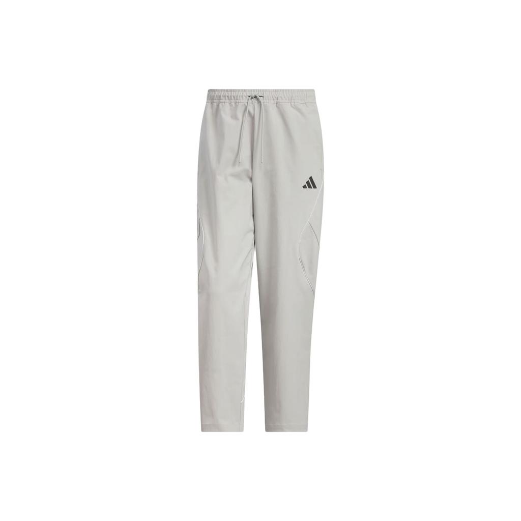 Adidas FW25 Stadium Woven Trousers Comfortable Skin-Friendly Solid Color Straight Leg Casual Pants Men Bottoms KC2861