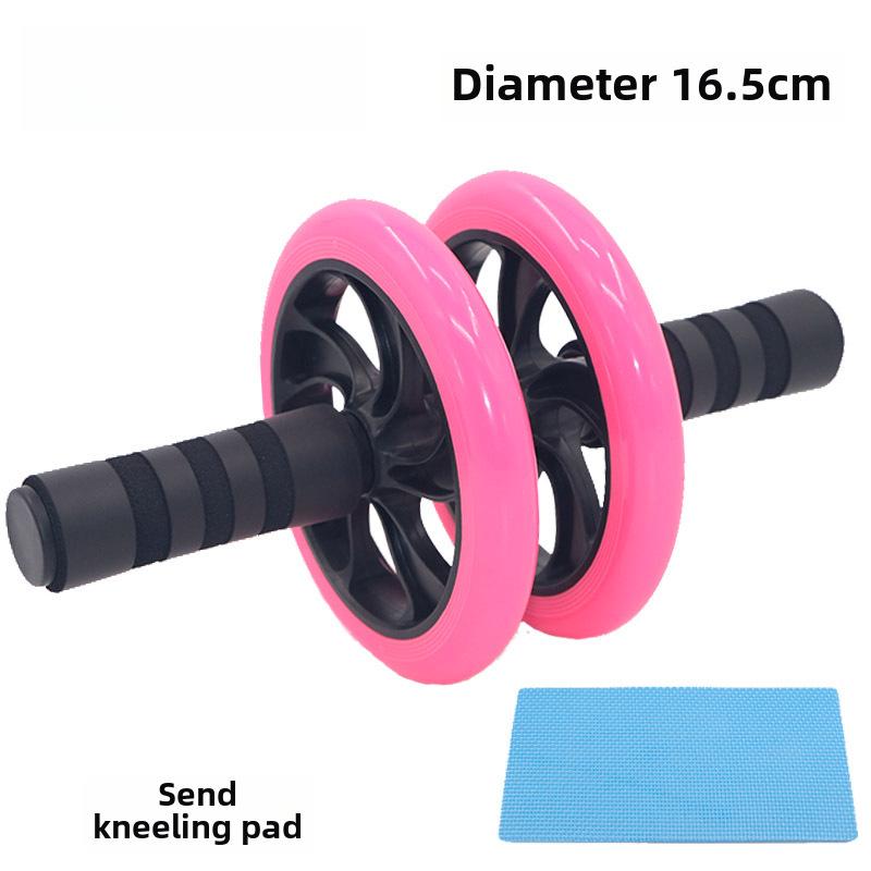 16.5cm Glossy Dual-Wheel Abdominal Muscle Roller