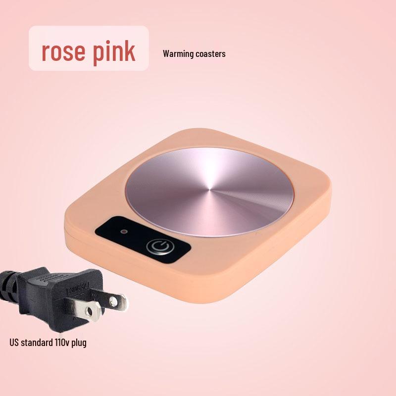 Multifunctional 55°C Constant Temperature Cup Warmer Pad for Home and Dorm Use.