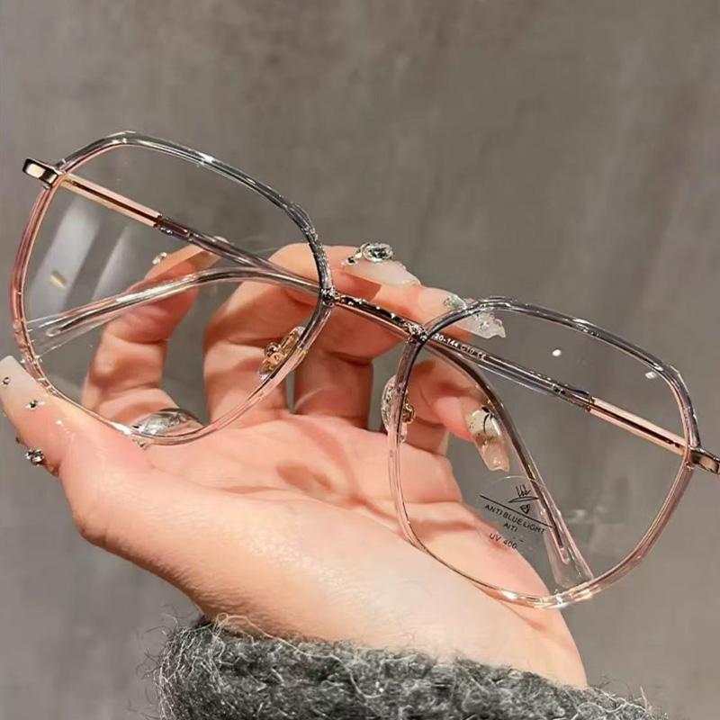 New Versatile Large-frame Glasses For Women With High-end Big Face Slimming Can Be Paired With Myopia Glasses Frames MH9054