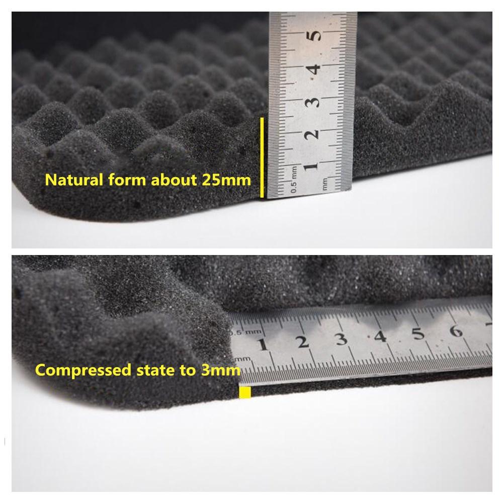 54cm Fishing Hand Bag with Shockproof EVA Layer Fishing Tackle Carry Bag