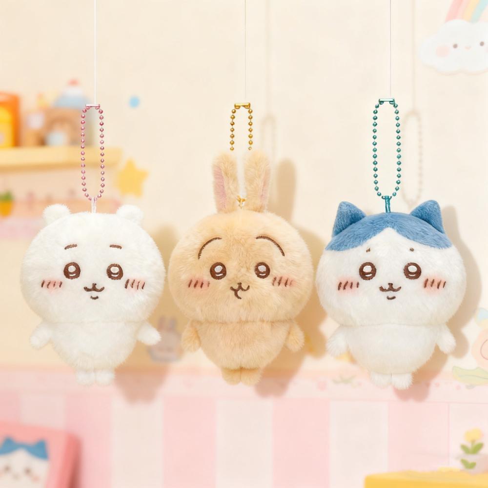 Plush Kawaii Chiikawa Usagi Plush Keychain Cute Anime Backpack Charm Pendant Plaything For Kids Present For Kids Girls