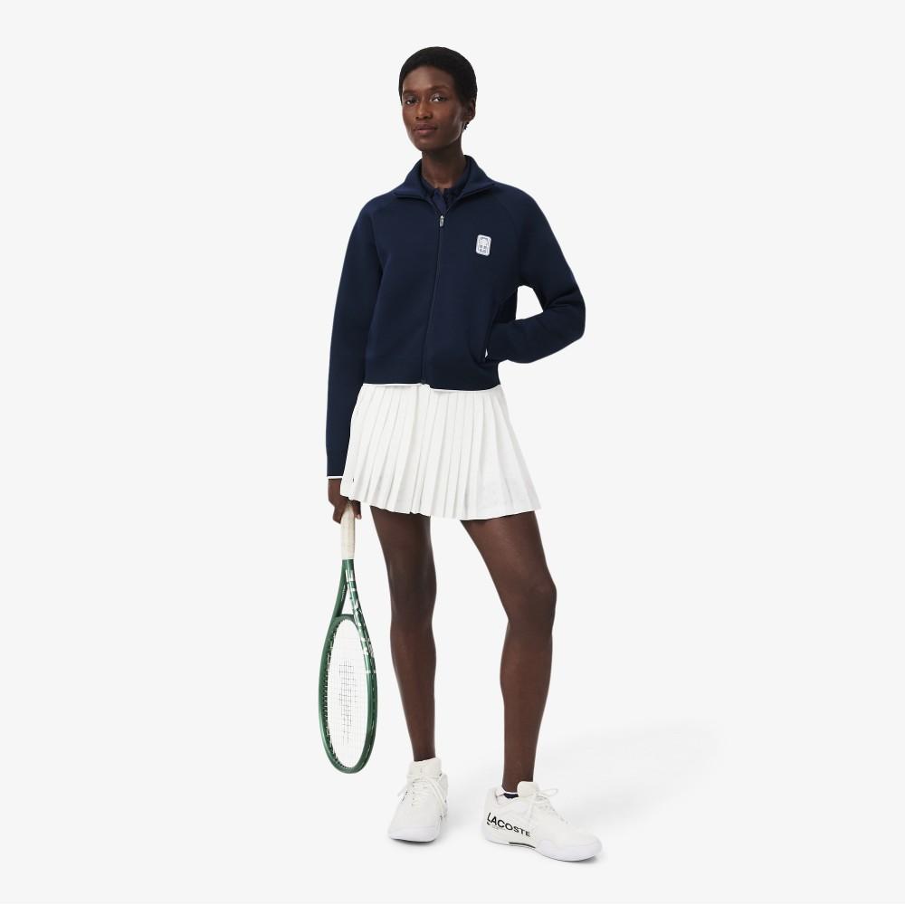 [lacoste] Women's Tennis Heritage Sweat Zip-Up SF0228-56G166