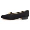 Excellent Salvatore Ferragamo pumps BABS Double Gancini black Nubuck Women 5.5 Used