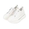Leather Slimfit Women Sneakers Height Increasing 7cm Bbj175wt
