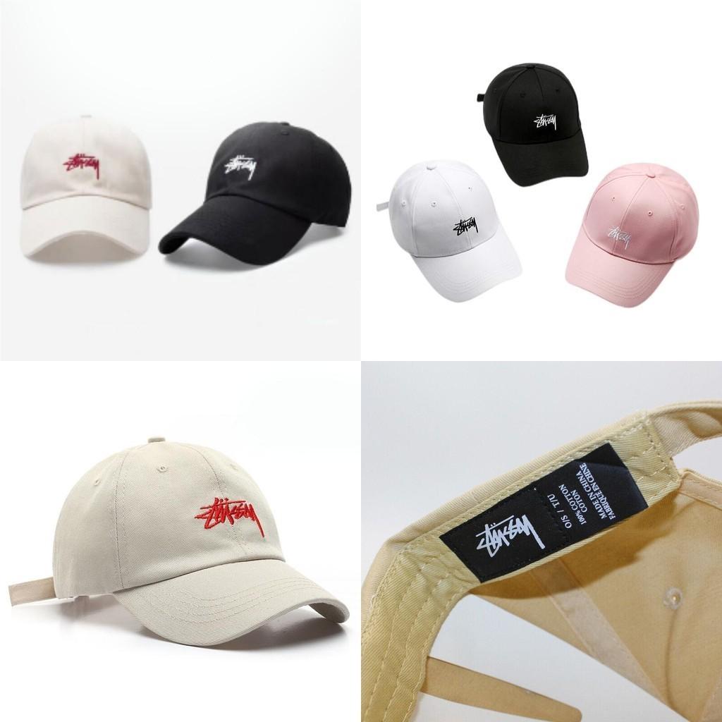 Stussy Personalized Letter Embroidery Baseball Cap For Men And Women