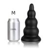S/M/L/XL Tower Anal Plug Liquid Silicone Huge Butt Plug With Suction Cup Big Fisting Anal Dilation Prostate Massage Anal Sex Toy