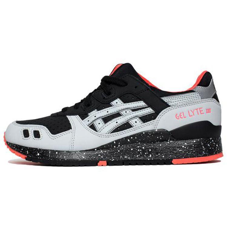 

ASICS GEL-LYTE III Black Light Grey Orange Split Toe Lifestyle Shoes H6W1L-9013 37