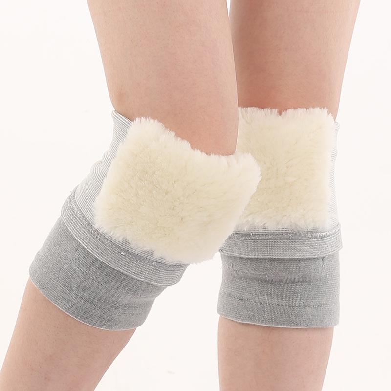 Autumn & Winter Wool Knee Pads for Cold Protection