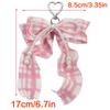 Pearls Bows Bag Charm Pendant Aesthetic Purse Charms Aesthetic Keychains Keyring for Women Backpack Purse Handbag Decors