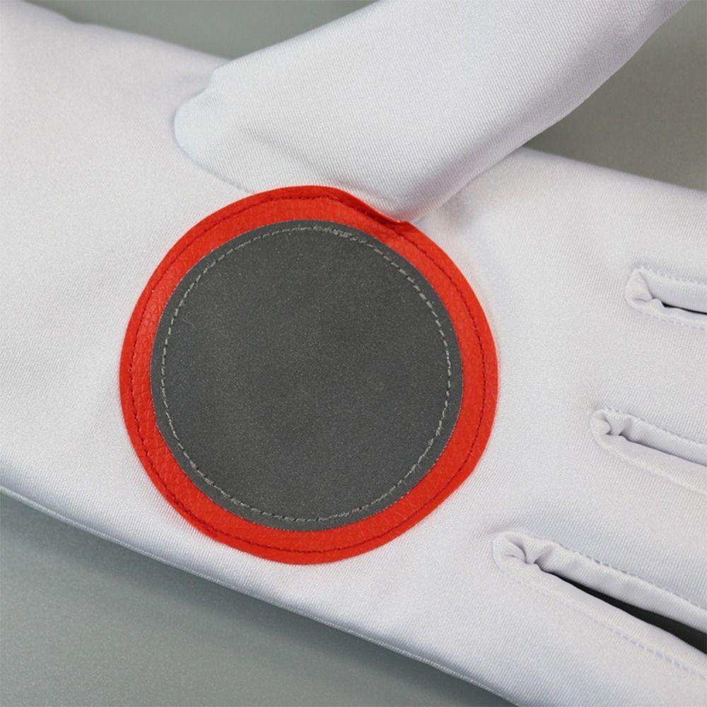 Riding Security Duty Gloves Thicken Reflective Strips Mittens Creative Traffic Command Gloves