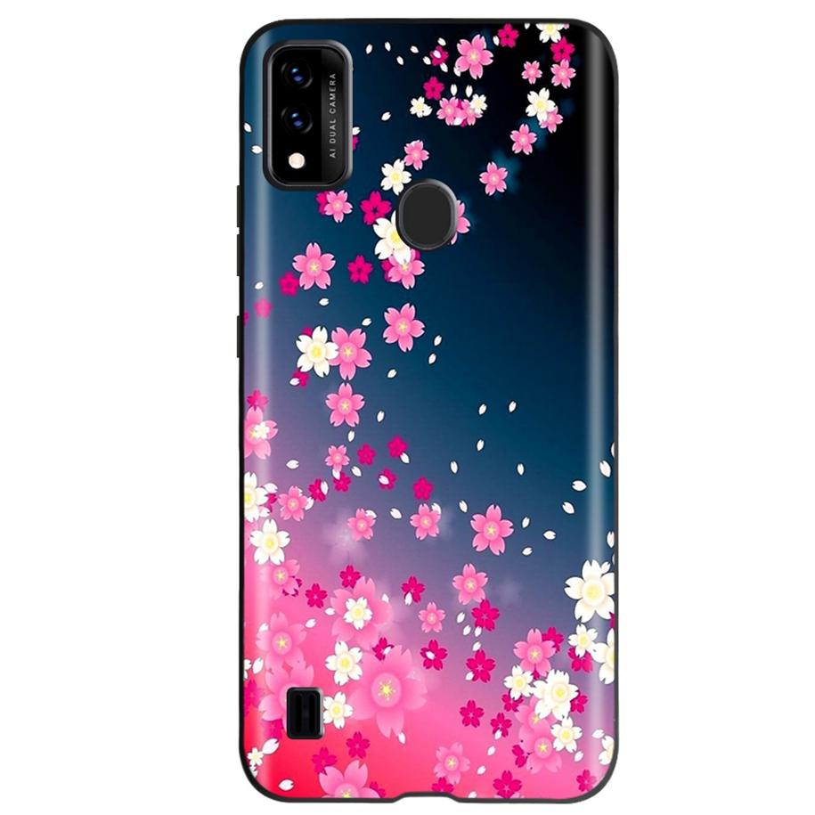 Für ZTE Blade A51 Hülle Mode Blume Silikon TPU Weiche Abdeckung Für ZTE Blade A51 2020 A 51 BladeA51 Carcasas Stoßfest Funda Tasche
