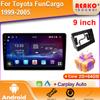 Android for  Toyota FunCargo 1999-2005 Car Radio DSP GPS Multimedia Video Player Wireless CarPlay Android Auto 2din Stereo