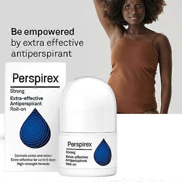 Perspirex Antiperspirant Roll-On 20ml - 1-6 X Blue A 1 Tube 3 Tubes Blue A 1 Tube 3 Tubes