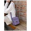 Shoulder Bag Women Nylon  Multi Compartment Adjustable Strap Daily Commute