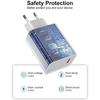 Chargeur USB 33W - E.F.Connection - Câble USB-C 6A 1M - Charge rapide - pour Redmi Note 15/Note 14Pro plus/ Note 13 15C/14C/12C