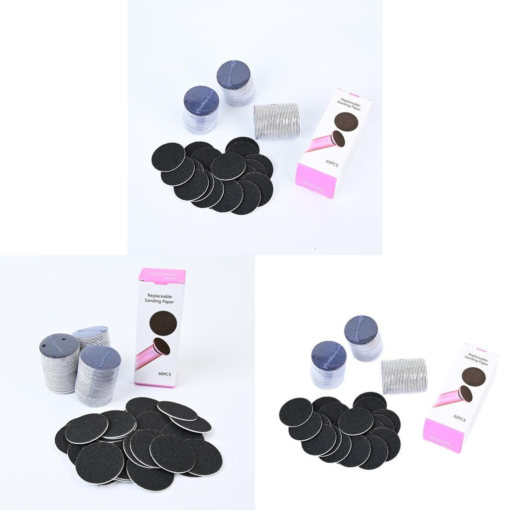 Replacement Sandpaper Discs For Electric Foot File Sanding Pads Callus Remover Pedicure Tool