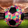 1pc Colorful Hyena Illustration Size 5 Soccer Ball, Indoor Outdoor Football, Casual Soccer, Street Soccer, Suitable for Training, Leagues, & Casual Ma