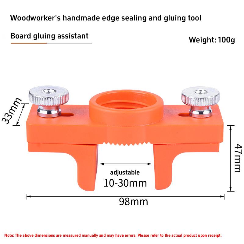 Adjustable Woodworking Edge Banding Glue Applicator Tool 10-30mm For DIY Craft Hand Glued Edge Sealing Artifact Tool Parts