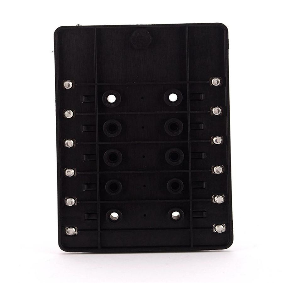 12 Way Fuse Box Car Truck Standard ATO ATC Blade Fuse Block Holder LED Indicator