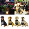 Garden Ornament with Illuminated Dogs Decorative Outdoor Lighting