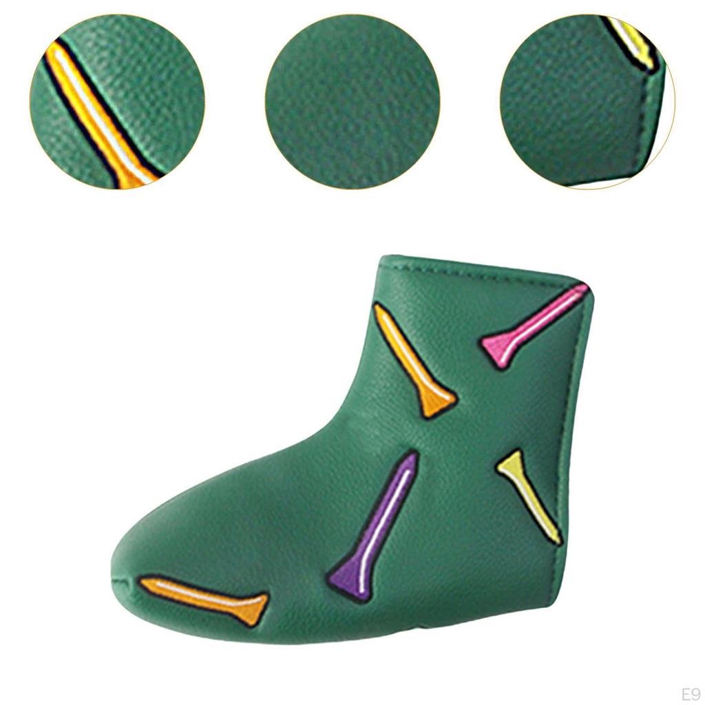 Golf Mallet Putter Cover für die meisten Schläger Verschleißfest Mode Anfänger Tragbar Bequem
