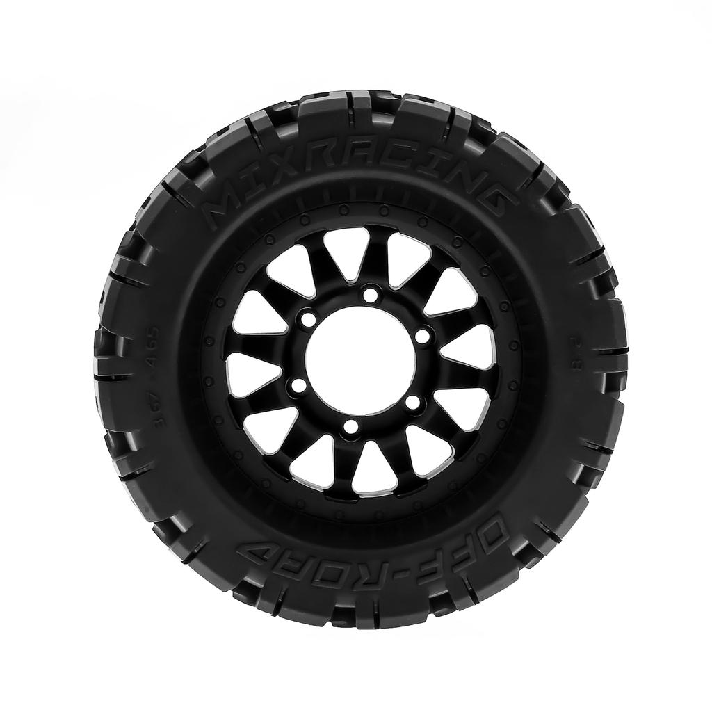 Remote Control Crawler Rubber Car Orange Tires 120*72*69mm 4pcs Replacement for Hpi Mk2 1Celsius10 Remote Control Ca