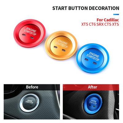 Für Chevrolet Holden Equinox Cruze Malibu Trax Impala Traverse Tahoe Suburban Auto Start Motor Stopp Knopf Ring Abdeckung Zierleiste