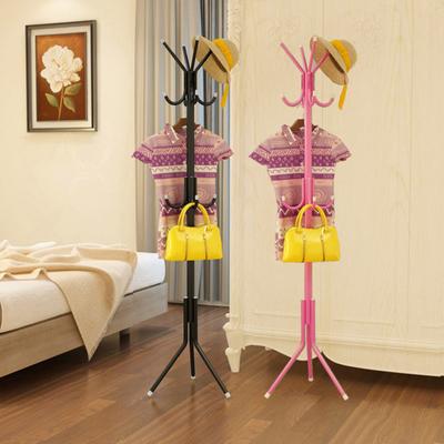 Porte-manteau avec 12 crochets Porte-manteau autonome pour entrée, couloir, chambre à coucher et bureau Porte-manteau en métal pour manteaux, chapeaux et sacs
