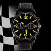 Men Fashion Numeral Dial Silicone Band Sport Analog Quartz Wrist Watch