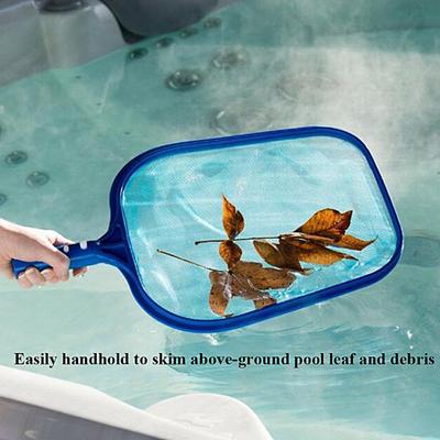 MUQZI-accesorio deportivo para estanque, Spa, piscina, hoja de malla, rastrillo, limpiador de filtro de red, Herramientas de limpieza