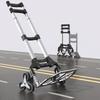 Lightweight Portable Folding Cart for Groceries, Goods, and Luggage with Stair-Climbing Wheels