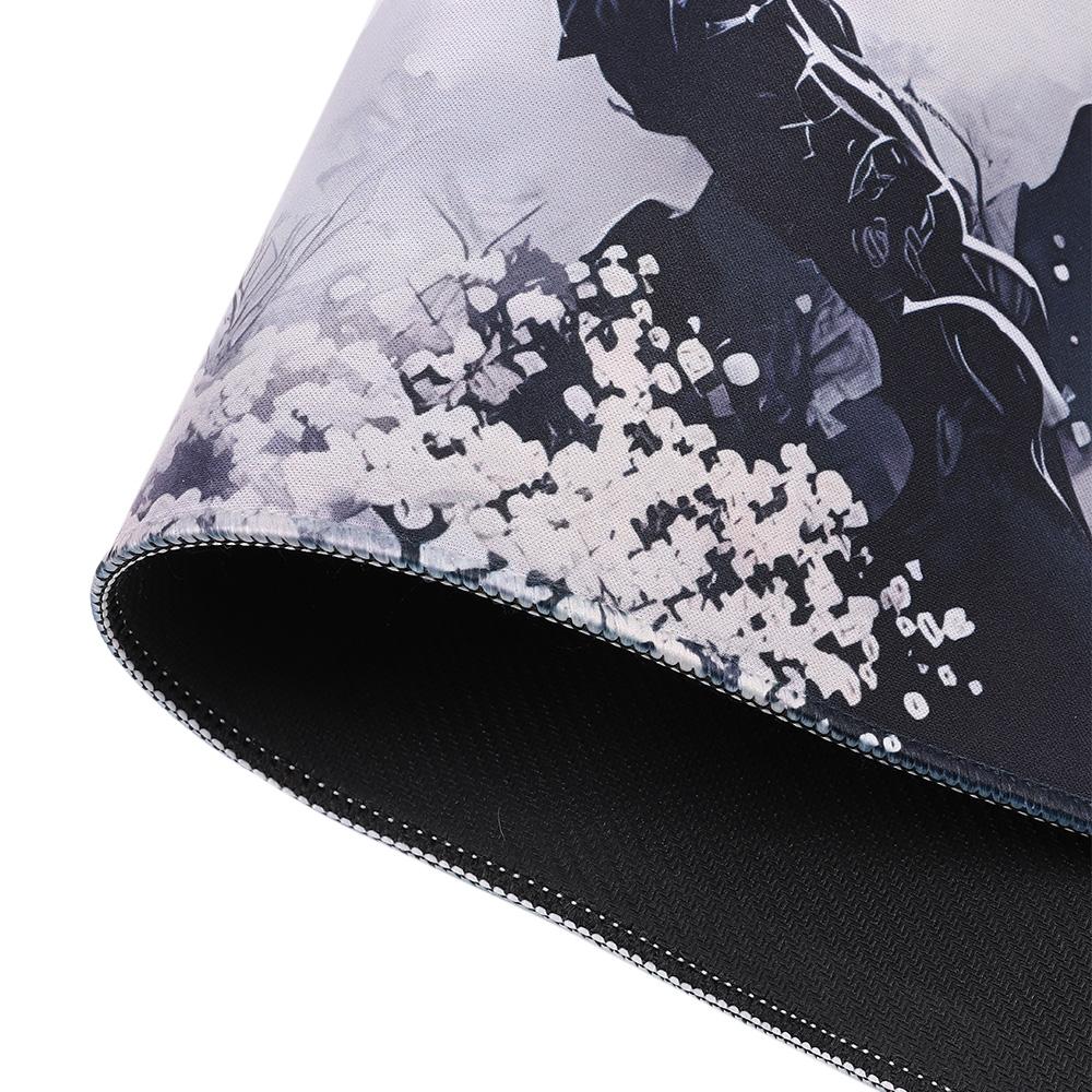 Rutschfestes Mauspad Verlängertes Großes Schreibtischpad 31,5"x11,8" Schreibunterlage Spiel