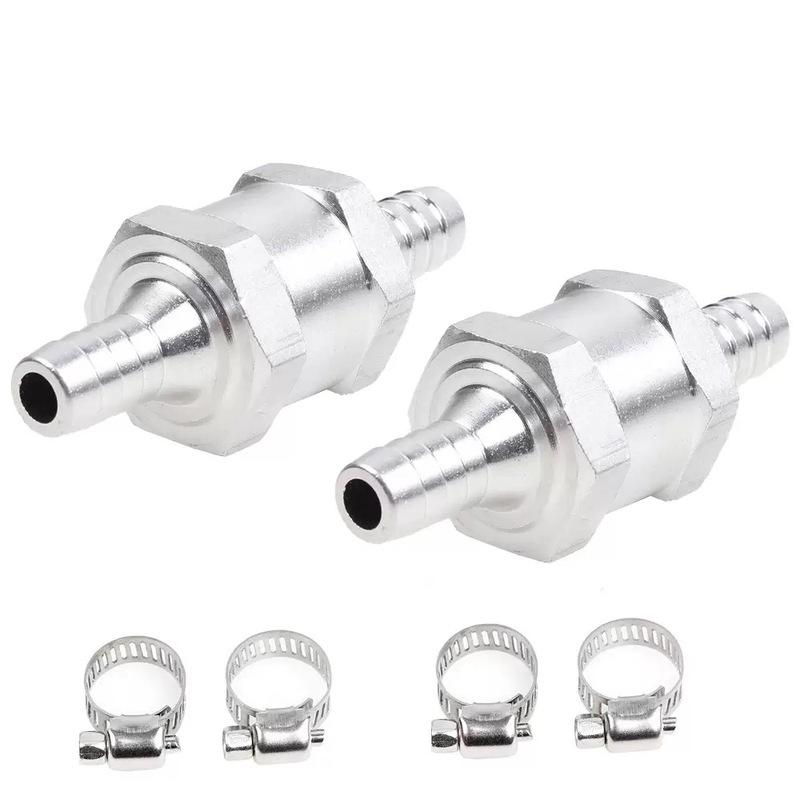 Aluminum Alloy Check Valve for Automotive Diesel Fuel Pipeline 6/8/10/12mm Sizes Available for Machinery