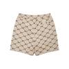 New MLB SS22 Fitted Shorts Unisex Beige 3ASMM0323-50BGS