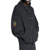 Balenciaga Uniform Patch Zip Up Hoodie 826162TSVH31041
